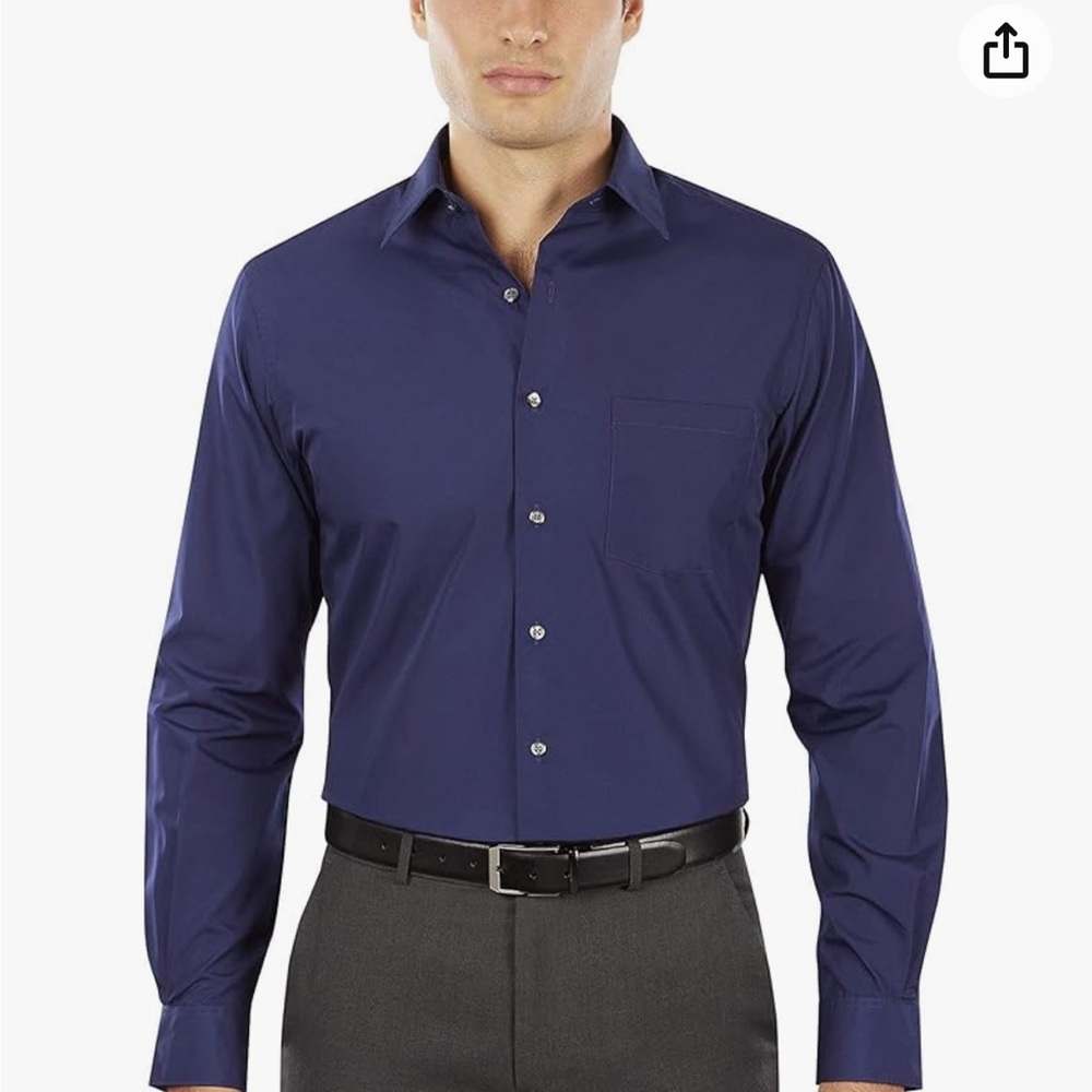 Van Heusen blue shirt